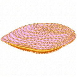 Seashell Embroidery Design 9 Seashell Embroidery Design 9